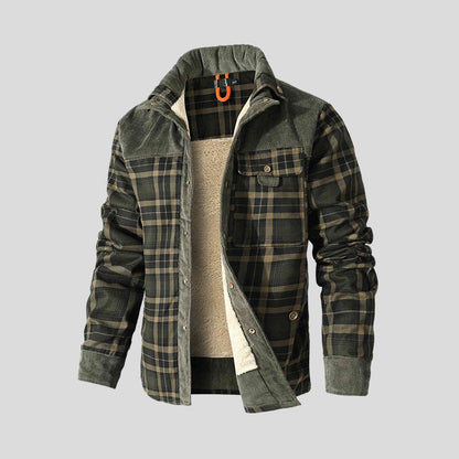 The Sherpa Flannel Jacket That Keeps You Warm Without the Bulk