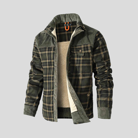 The Sherpa Flannel Jacket That Keeps You Warm Without the Bulk
