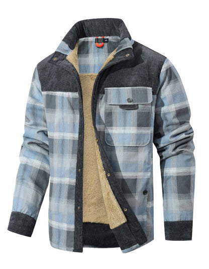 The Sherpa Flannel Jacket That Keeps You Warm Without the Bulk
