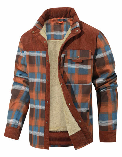 The Sherpa Flannel Jacket That Keeps You Warm Without the Bulk