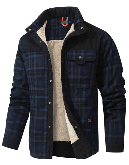 The Sherpa Flannel Jacket That Keeps You Warm Without the Bulk