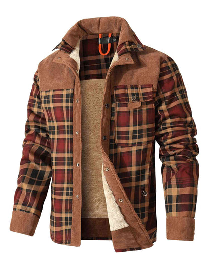 The Sherpa Flannel Jacket That Keeps You Warm Without the Bulk