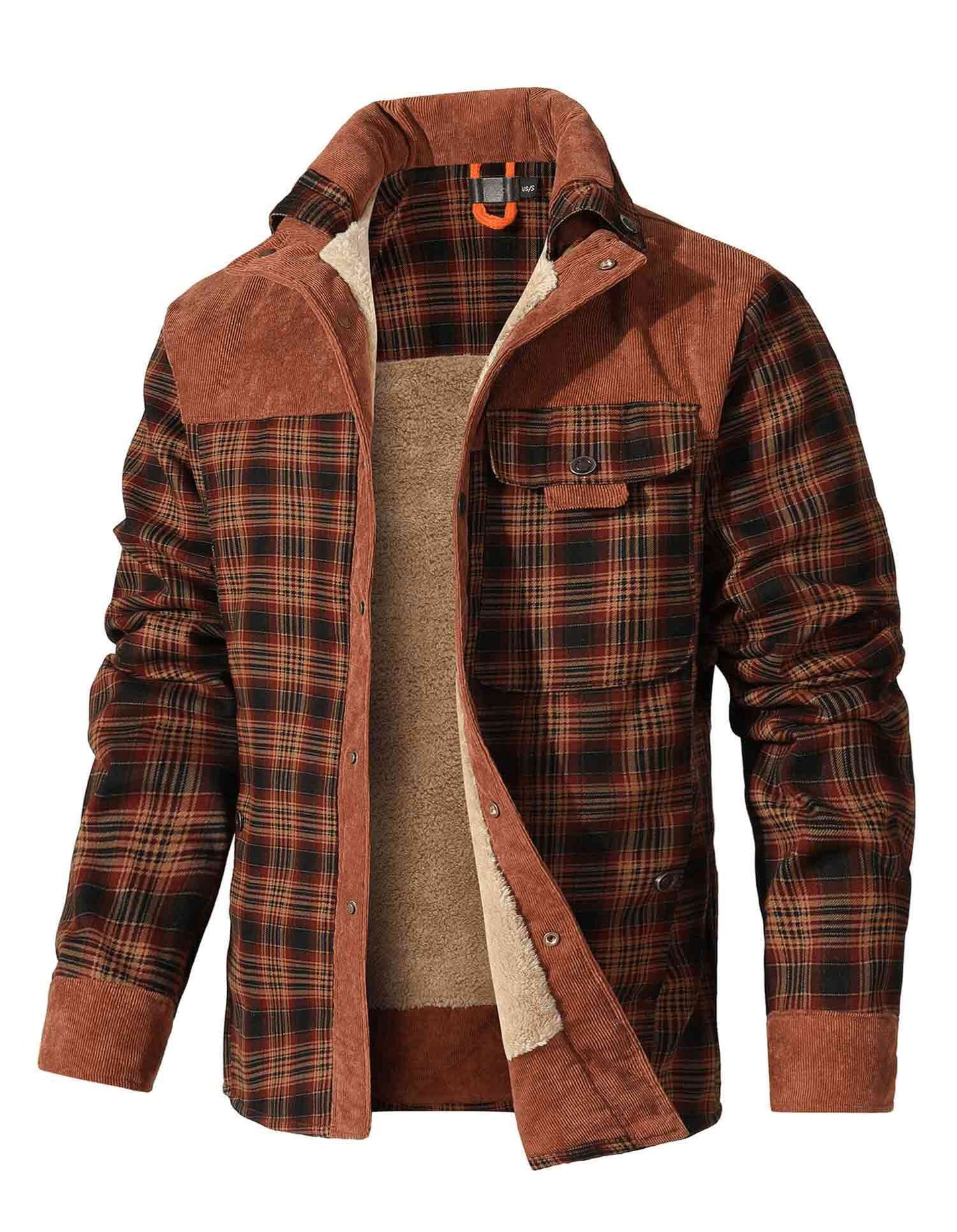 The Sherpa Flannel Jacket That Keeps You Warm Without the Bulk