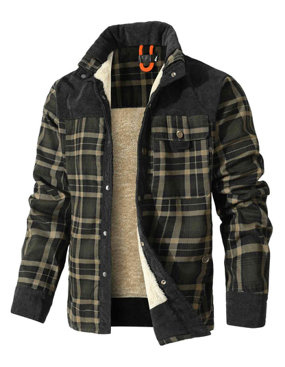 The Sherpa Flannel Jacket That Keeps You Warm Without the Bulk