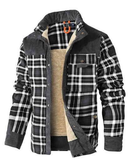 The Sherpa Flannel Jacket That Keeps You Warm Without the Bulk