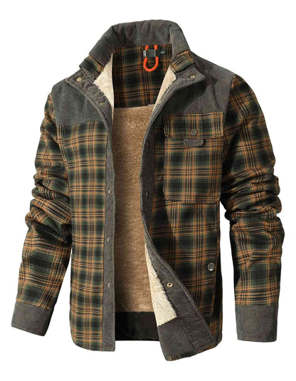 The Sherpa Flannel Jacket That Keeps You Warm Without the Bulk
