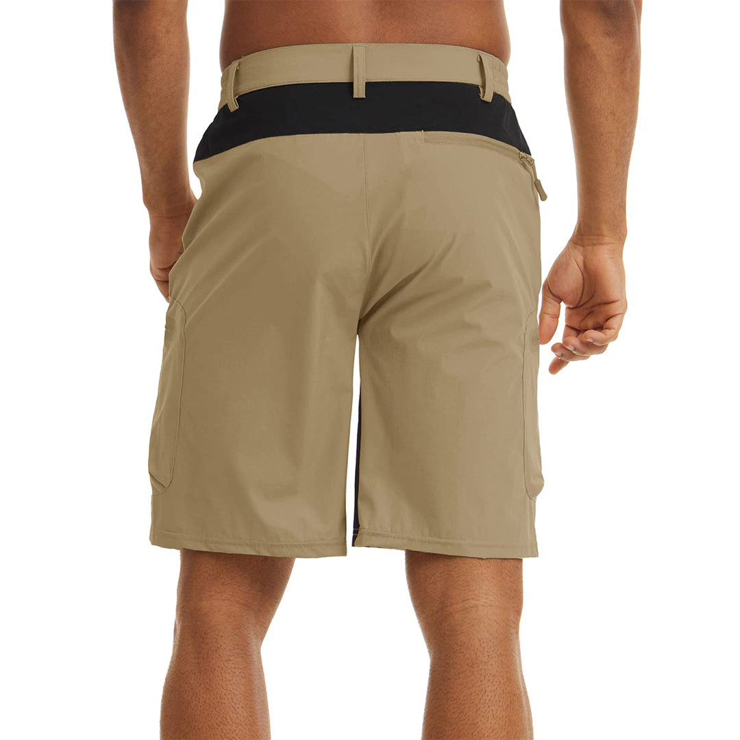 Men's Quick Dry Multi Pockets Hiking Cargo Shorts