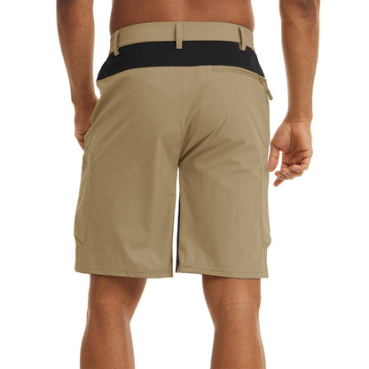 Men's Quick Dry Multi Pockets Hiking Cargo Shorts