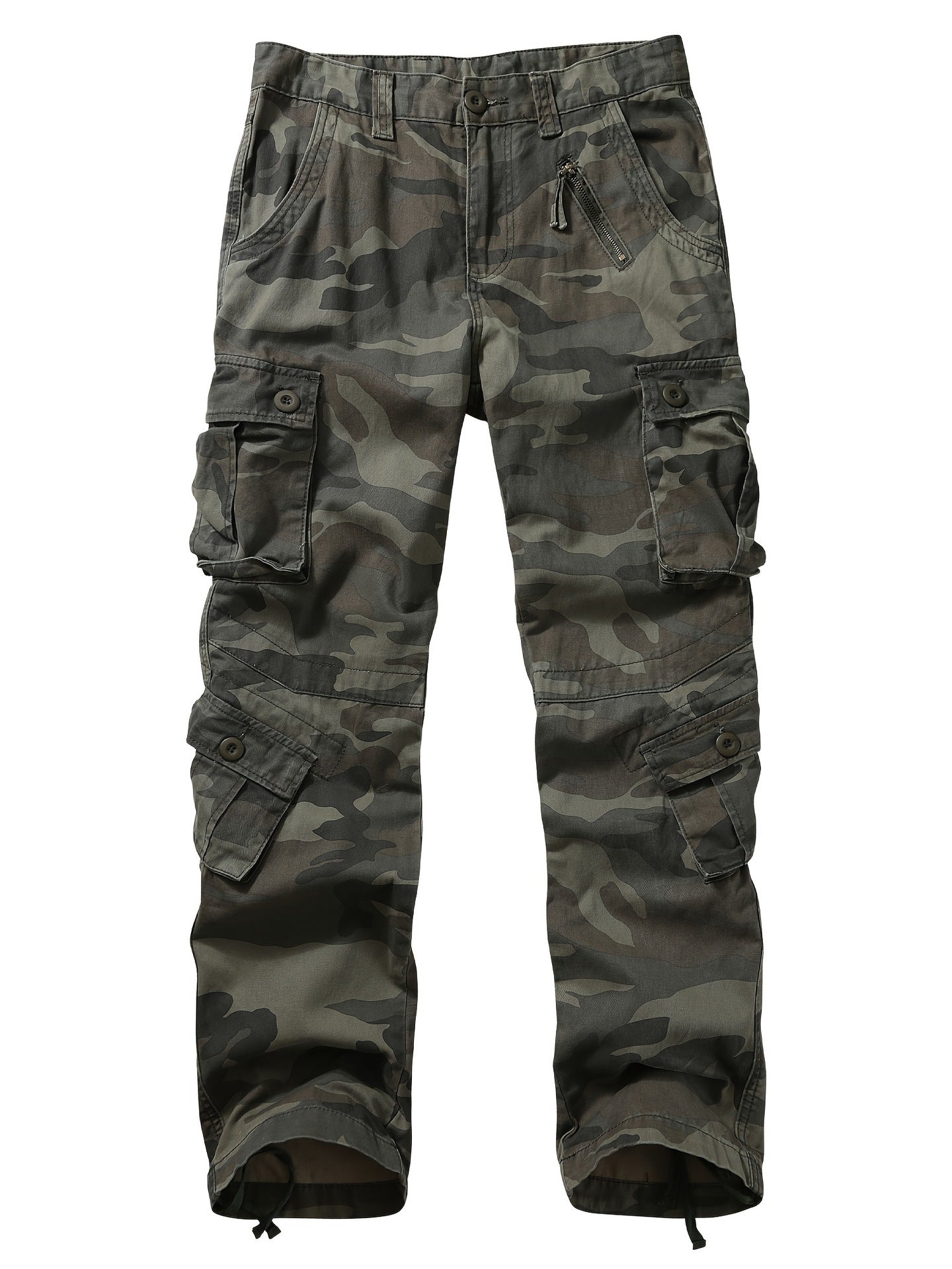 Men's Outdoor Multi-Pocket Cargo Pants - Free Shipping
