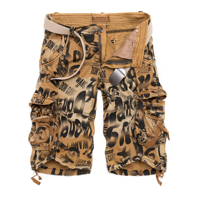 Crestsport Men's Camouflage Cargo Shorts