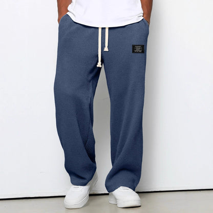 Men’s Lightweight Waffle Knit Summer Pants