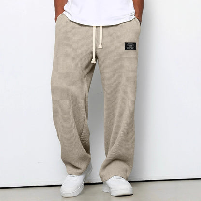 Men’s Lightweight Waffle Knit Summer Pants