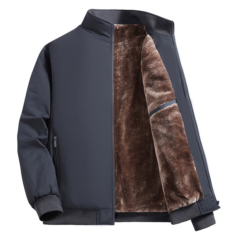 CrestSport Men’s Fleece-Lined Softshell Jacket