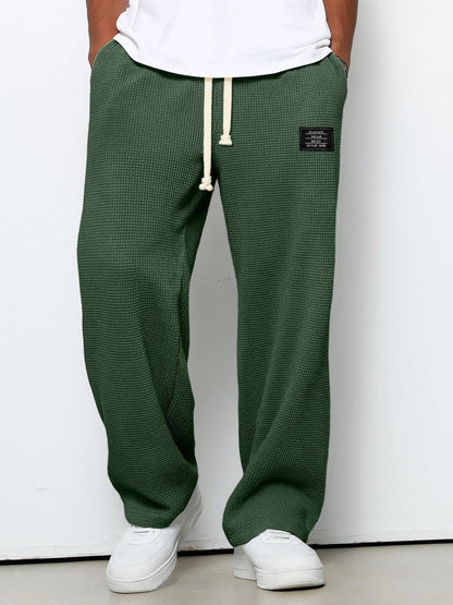 Men’s Lightweight Waffle Knit Summer Pants