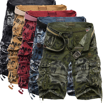 Crestsport Men's Camouflage Cargo Shorts