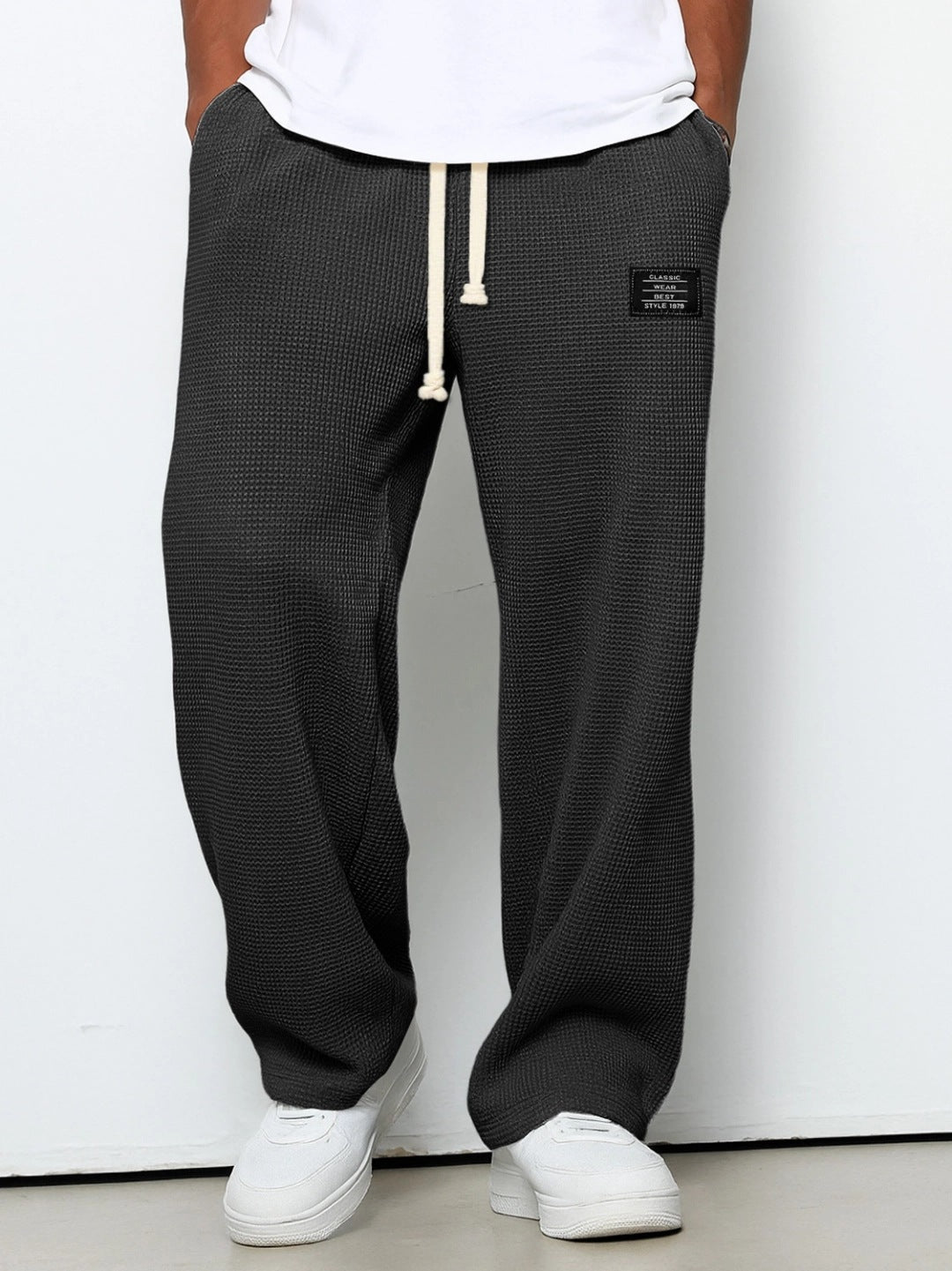 Men’s Lightweight Waffle Knit Summer Pants