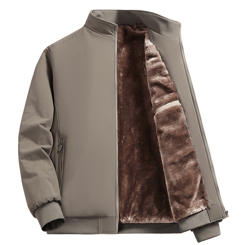 CrestSport Men’s Fleece-Lined Softshell Jacket