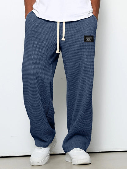 Men’s Lightweight Waffle Knit Summer Pants