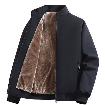 CrestSport Men’s Fleece-Lined Softshell Jacket