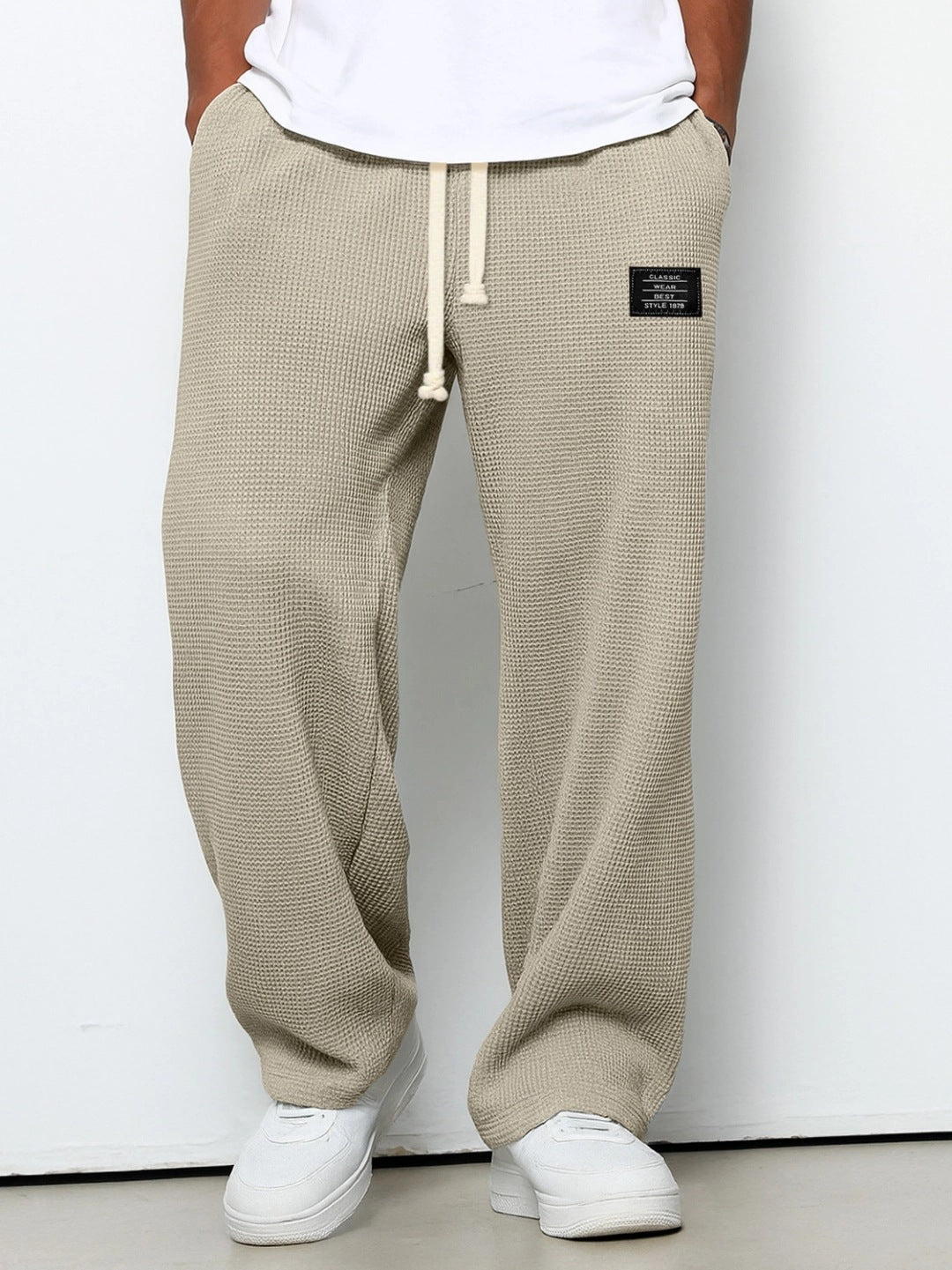 Men’s Lightweight Waffle Knit Summer Pants