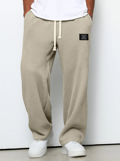 Men’s Lightweight Waffle Knit Summer Pants