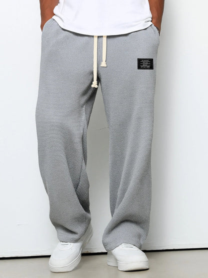 Men’s Lightweight Waffle Knit Summer Pants