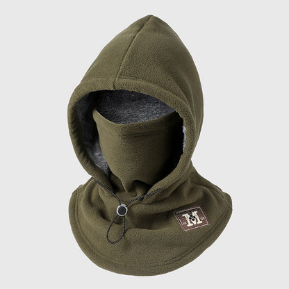 Unisex Winter Warm Mask Hat – Windproof Flannel Cycling Cap for Commuting, Hiking & Outdoor Gifts