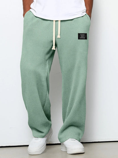 Men’s Lightweight Waffle Knit Summer Pants
