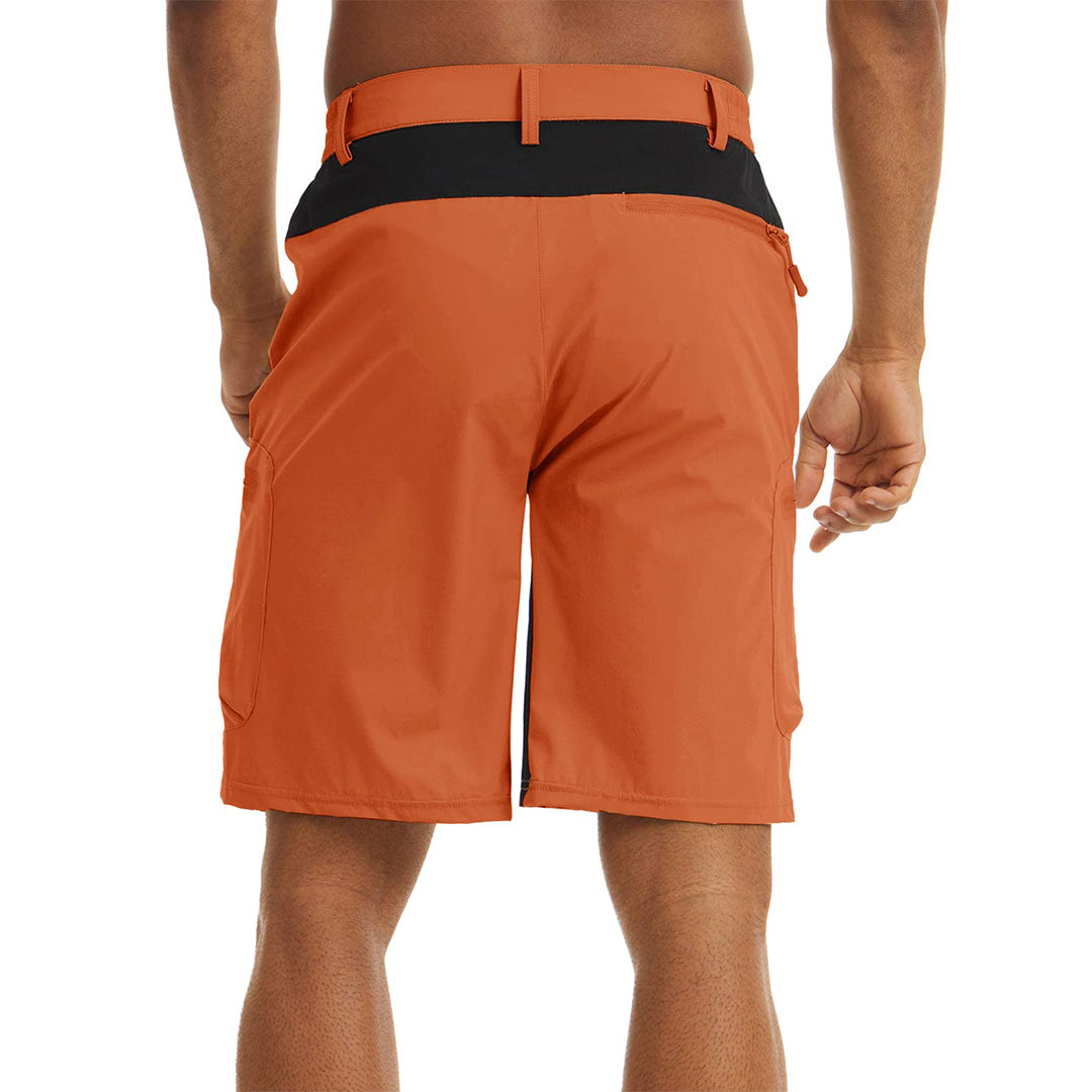 Men's Quick Dry Multi Pockets Hiking Cargo Shorts