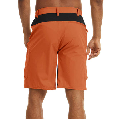 Men's Quick Dry Multi Pockets Hiking Cargo Shorts