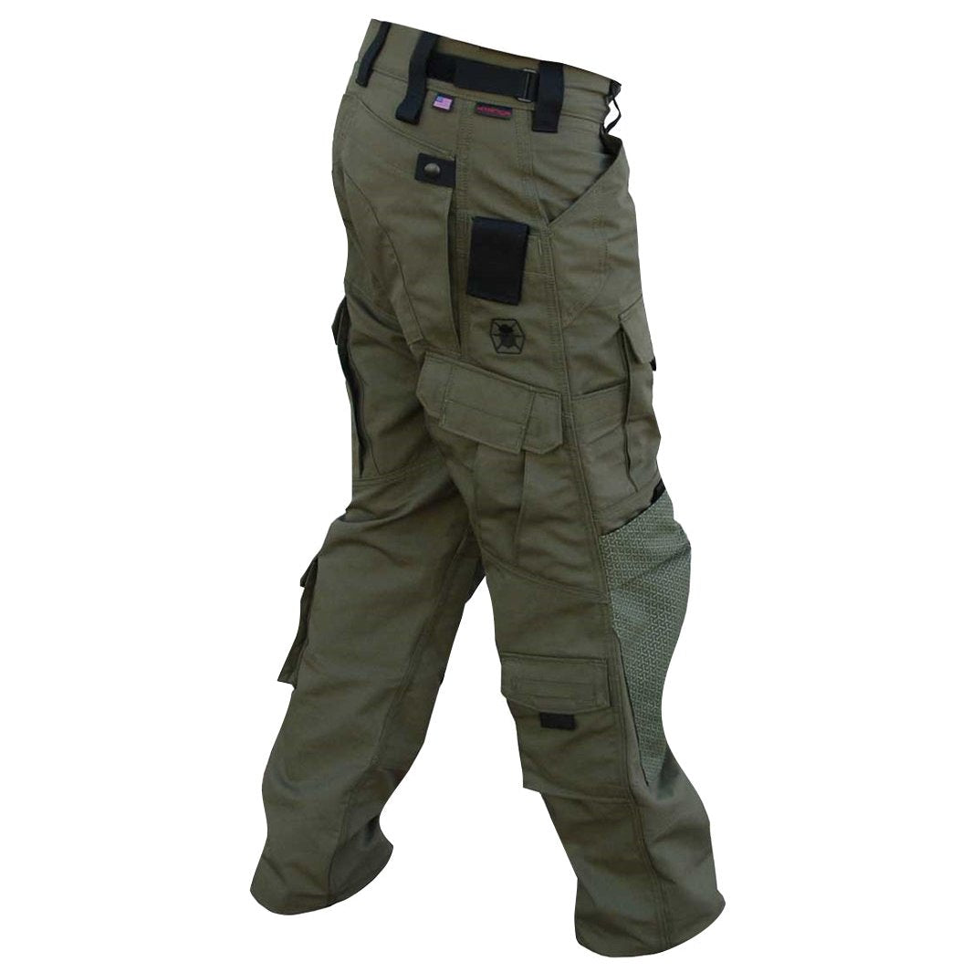Raider Tactical Pants Big Pockets Cargo Pans in Green