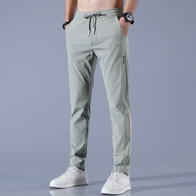 Men's Slim Fit Drawstring Joggers