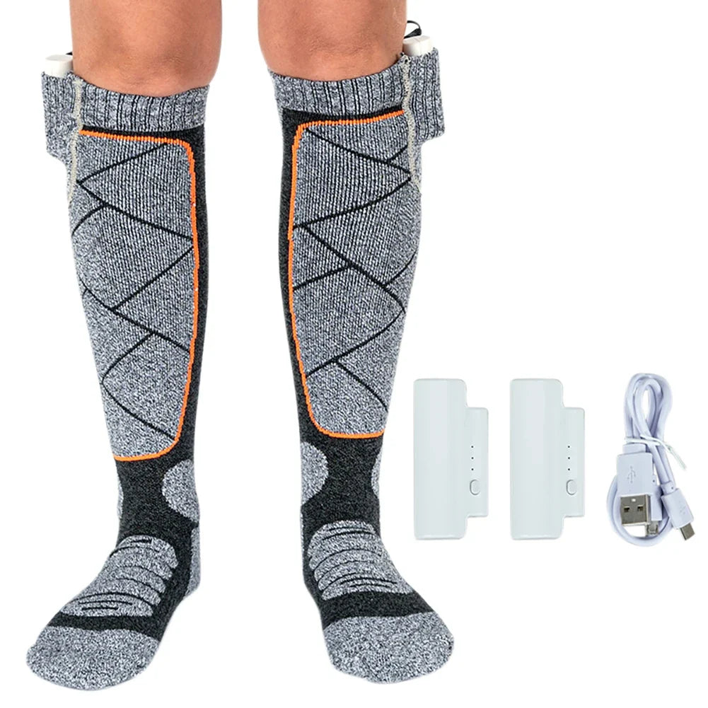 Rechargeable Outdoor Sport Ski Heating Socks