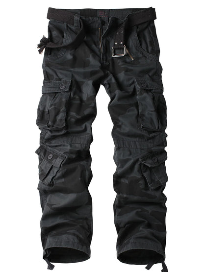 Crestsport Camo Cargo Pants – Tactical, Multi-Pocket Outdoor Essentials