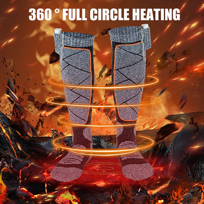 Rechargeable Outdoor Sport Ski Heating Socks