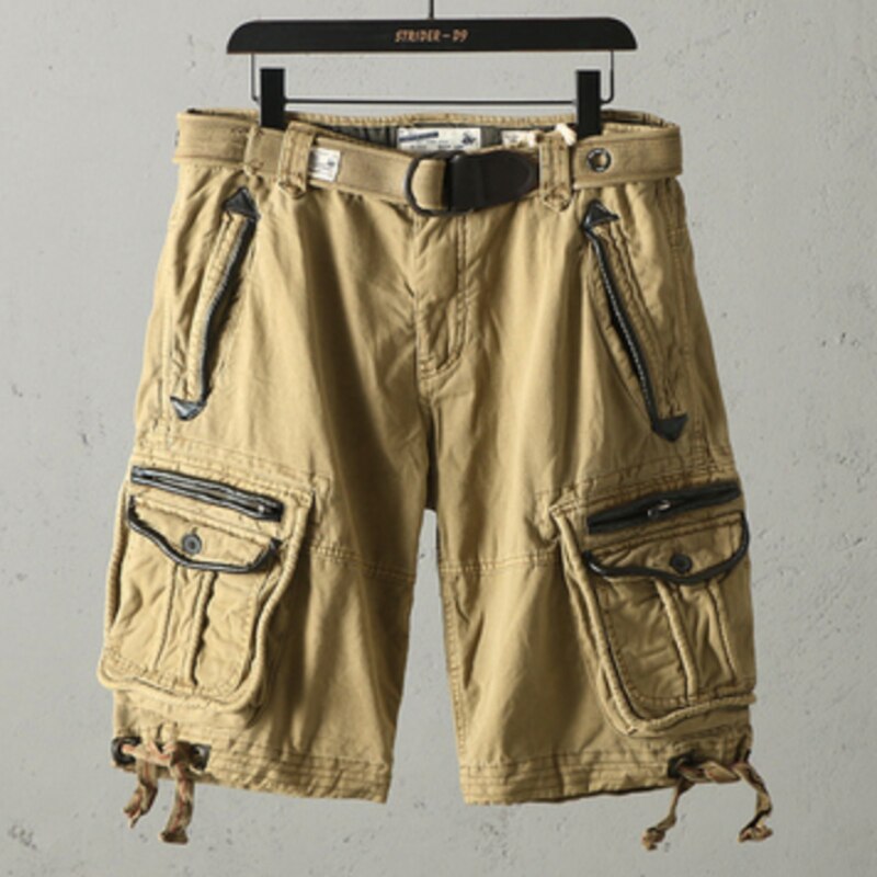 Tough Guy Overalls Rough Multi-pocket Summer Men's Casual Short