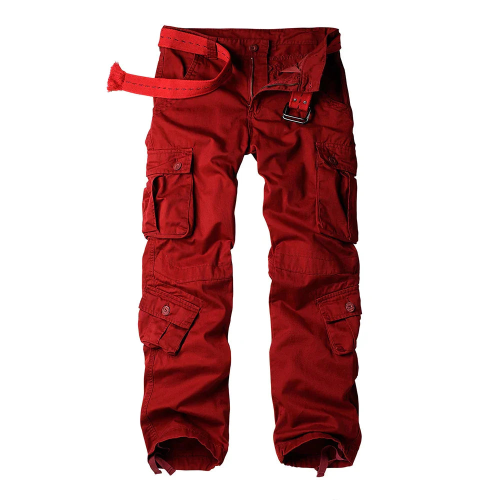 Crestsport Camo Cargo Pants – Tactical, Multi-Pocket Outdoor Essentials