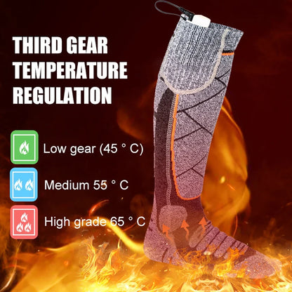 Rechargeable Outdoor Sport Ski Heating Socks