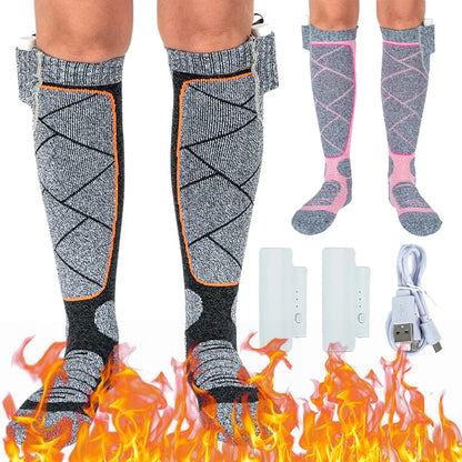 Rechargeable Outdoor Sport Ski Heating Socks