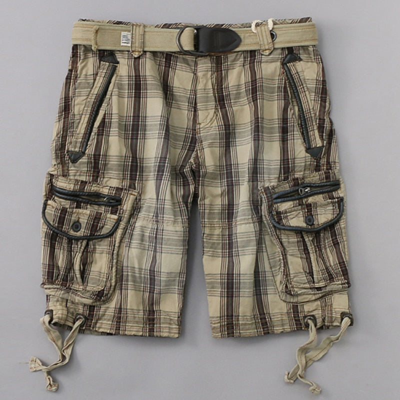 Tough Guy Overalls Rough Multi-pocket Summer Men's Casual Short