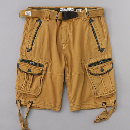 Tough Guy Overalls Rough Multi-pocket Summer Men's Casual Short