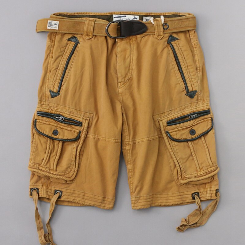 Tough Guy Overalls Rough Multi-pocket Summer Men's Casual Short