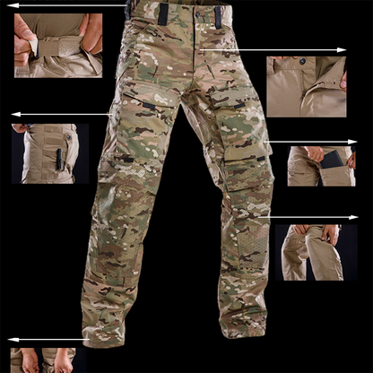 Tactical Pants Multi-Pockets Protective Outdoor Training Pants