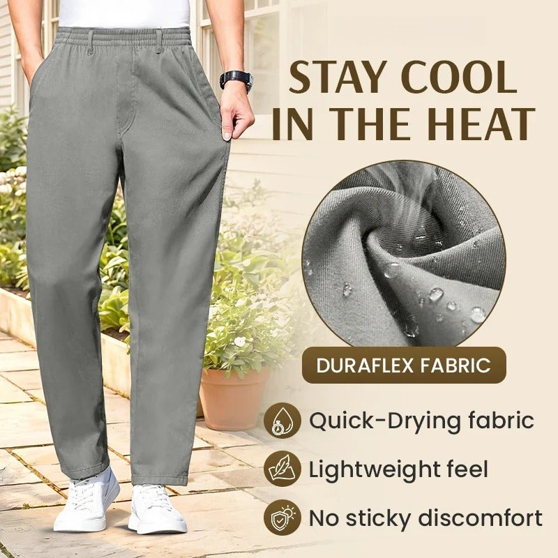 EaseTactic - Flex Fit Zipper-Pocket Durable Pants