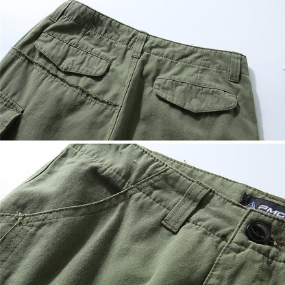 Men's Cotton Elastic Waist Fashion Shorts