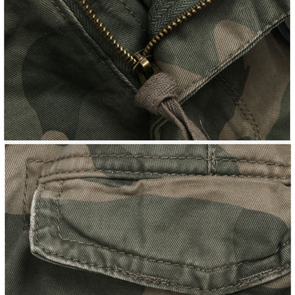 Casual Camo Military Multi-pocket Men's Straight Pants