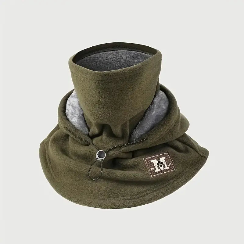 Unisex Winter Warm Mask Hat – Windproof Flannel Cycling Cap for Commuting, Hiking & Outdoor Gifts