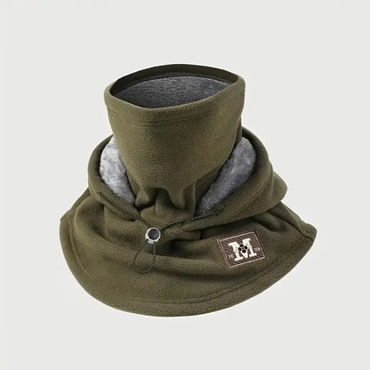Unisex Winter Warm Mask Hat – Windproof Flannel Cycling Cap for Commuting, Hiking & Outdoor Gifts