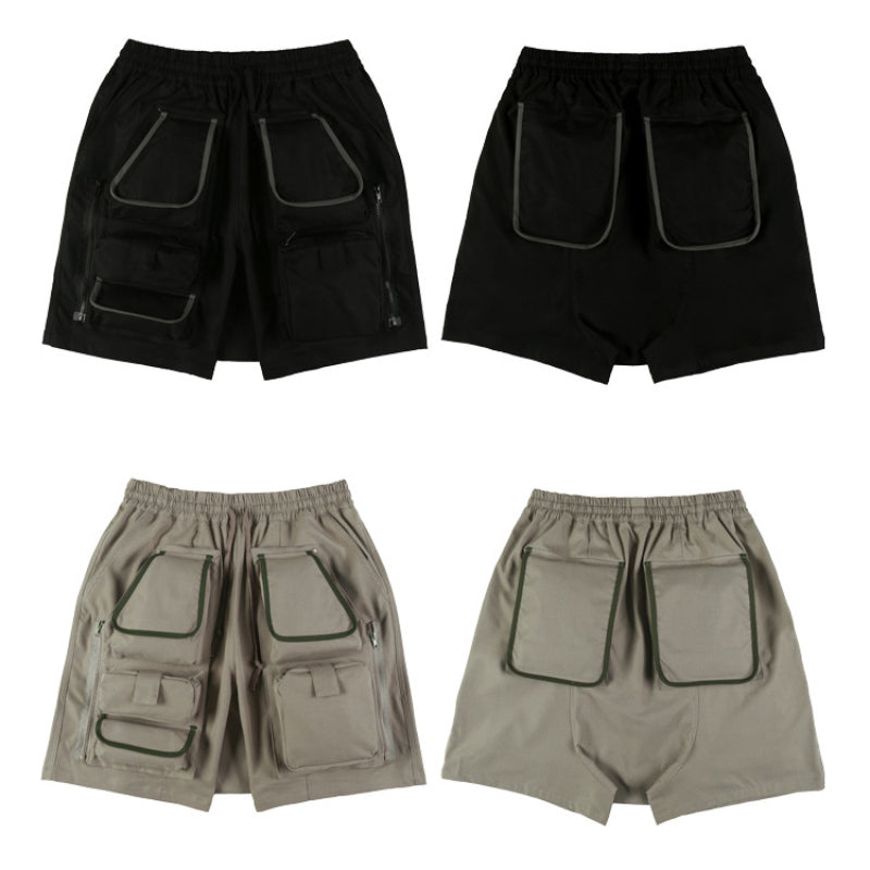 Outdoor Multi-pocket Tooling High Street All-match Sports Men's Shorts