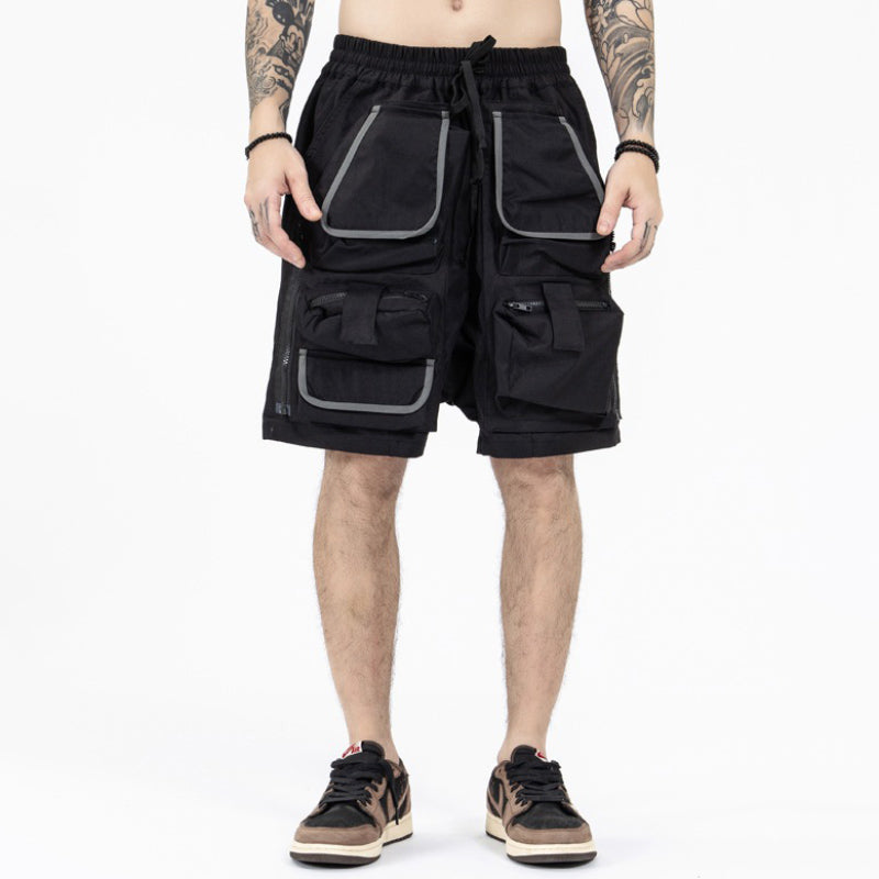 Outdoor Multi-pocket Tooling High Street All-match Sports Men's Shorts